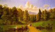 Johann M Culverhouse An Afternoon Outing Germany oil painting reproduction